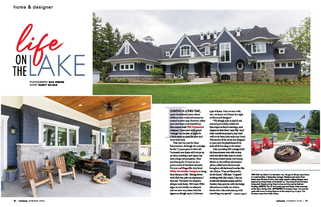 Featured article of home design from Our Homes Windsor 2020 Summer Edition