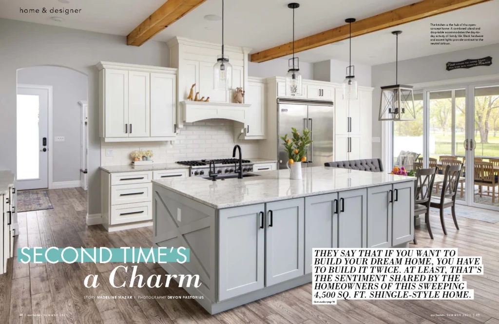 Featured article of home design from Our Homes Windsor 2023 Summer Edition